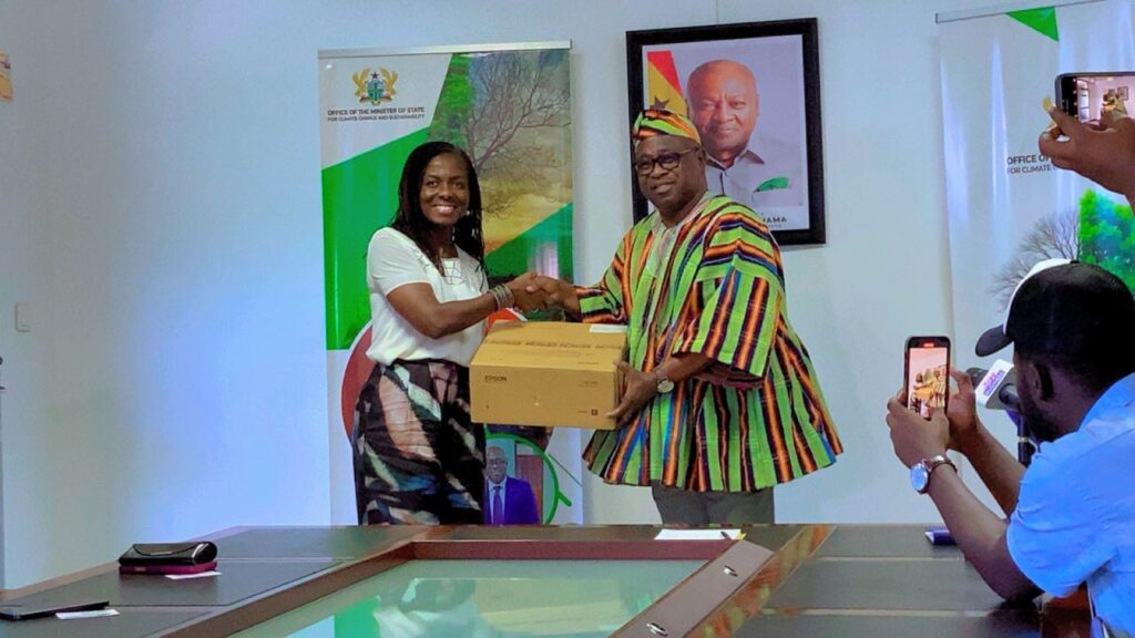 MTN Ghana Supports Climate Ministry with Computers