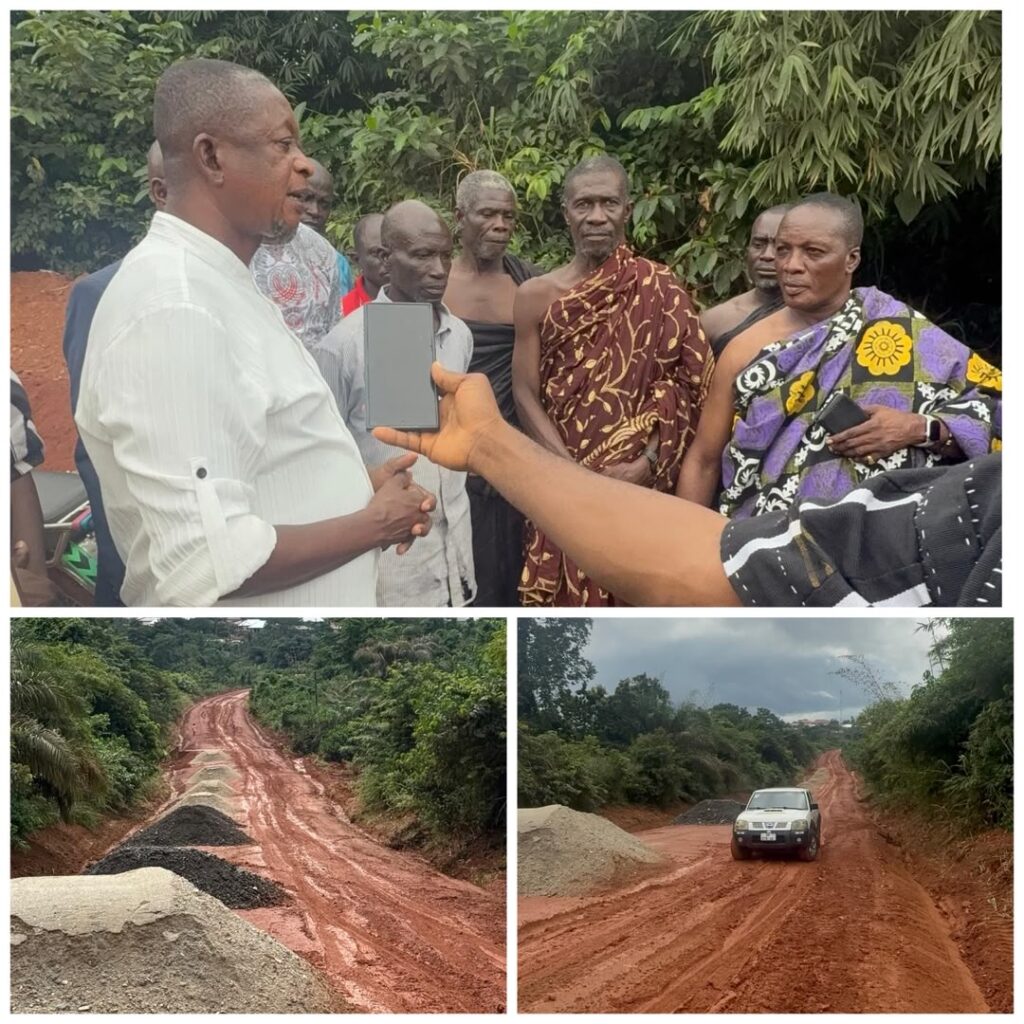 Community Development in Action: Bekwai MP Ralph Poku-Adusei Delivers on Promises